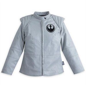 GIRLS Star Wars Faux Leather Jacket Size 11/12